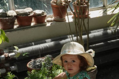 Child With Plants