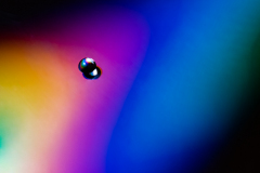 Water Drop On A CD