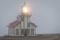 Point Cabrillo Lighthouse In The Fog