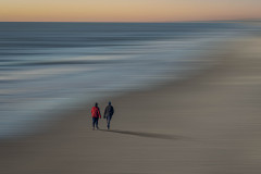 Lonely Beach Walk