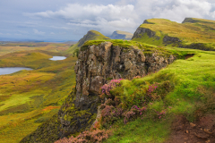 Cliff Of Quiraing Isle Of Skye Scotland
