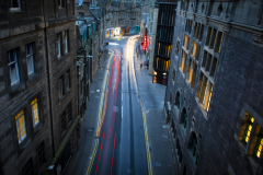 Morning Rush In Edinburgh