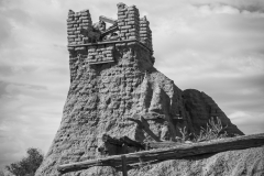 Taos Pueblo Church Ruins 1847