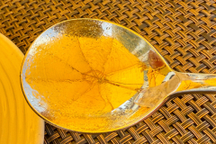 Yellow Umbrella Reflection