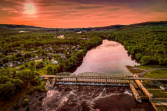 Erie Canal At Dusk