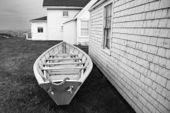 Boat Behind The Lighthouse