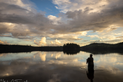 Sunset Fisherman