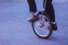 Unicycle In Motion