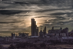 Albany Skyline Sunset