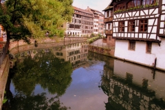 Canal Scene in France