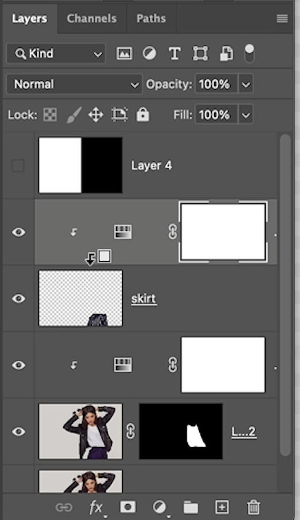 clipping adjustment layer