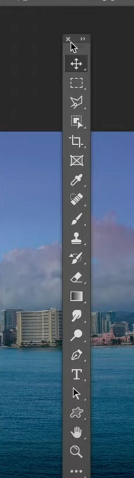 Photoshop toolbar