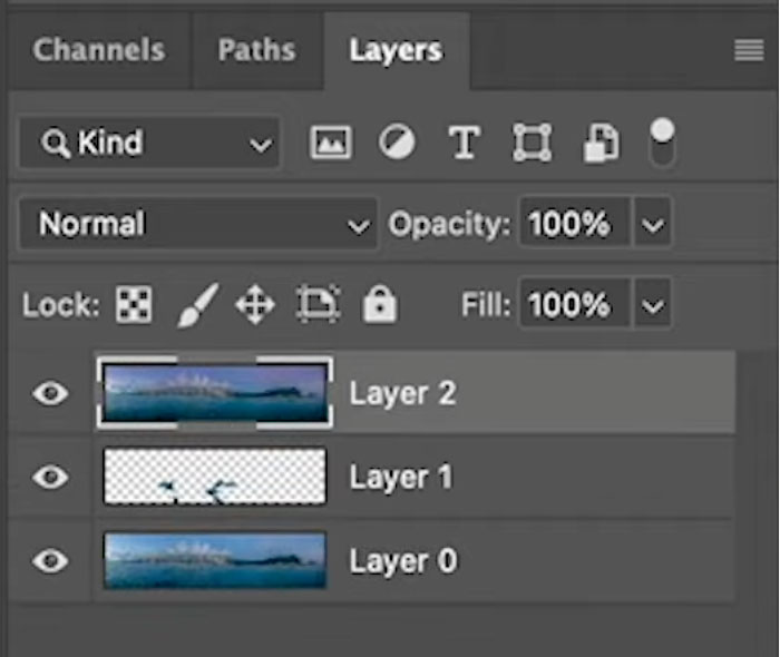 larger thumbnail in Layers panel