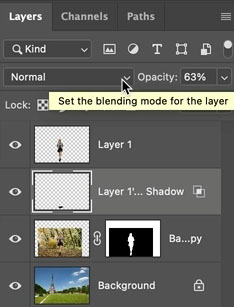 add layer in photoshop