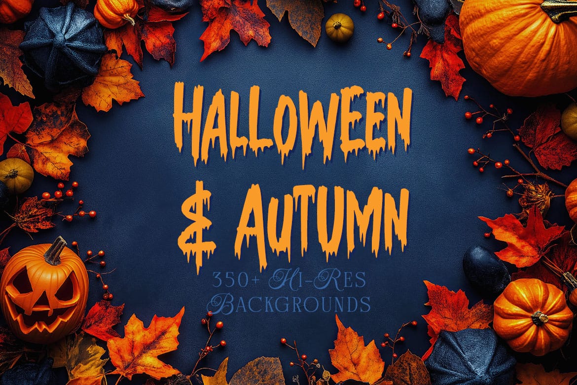 350+ Halloween & Autumn Premium Backgrounds