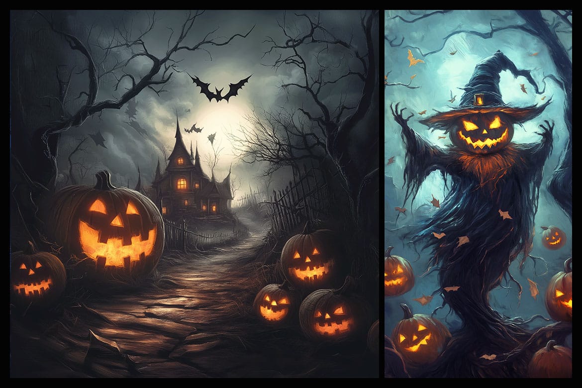 350+ Halloween & Autumn Premium Backgrounds