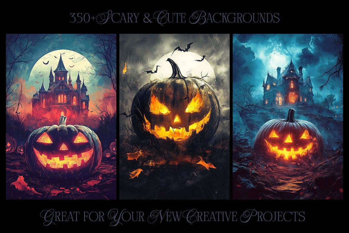 350+ Halloween & Autumn Premium Backgrounds