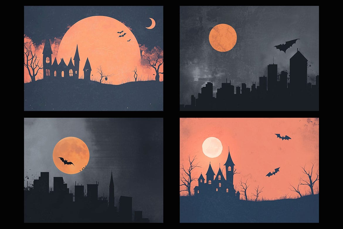 350+ Halloween & Autumn Premium Backgrounds