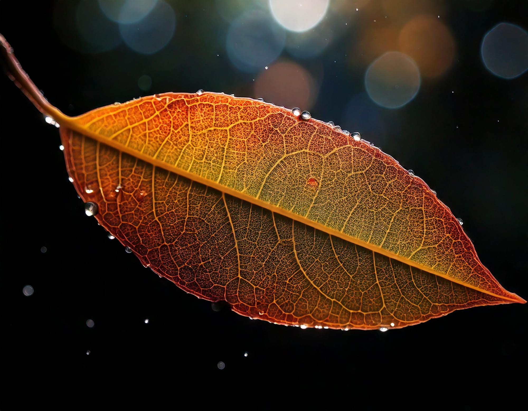 The Enchanting Beauty of Leaves: Exploring Nature’s Art Through Adobe Firefly