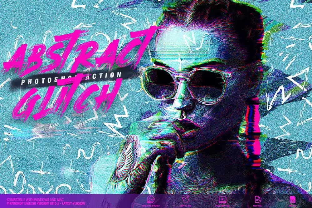 Stunning 21 Epic Fx Photoshop Actions and Templates Bundle