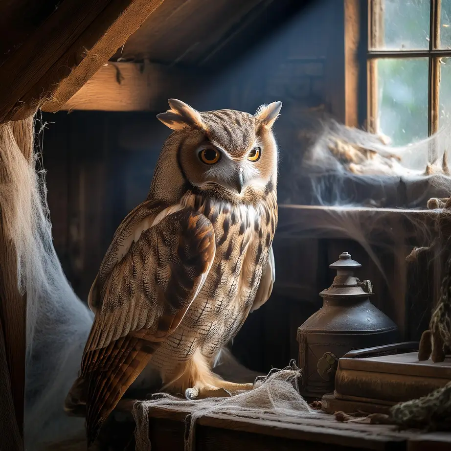 The Mystery and Beauty of Owls: A Visual Journey with Adobe Firefly