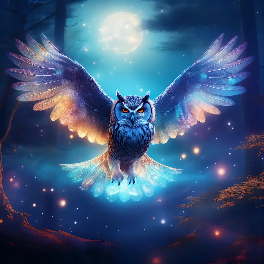 The Mystery and Beauty of Owls: A Visual Journey with Adobe Firefly