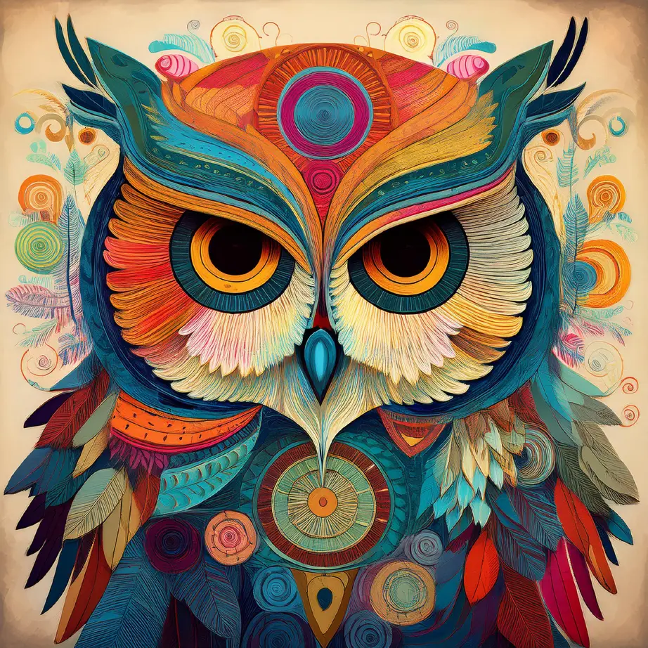 The Mystery and Beauty of Owls: A Visual Journey with Adobe Firefly