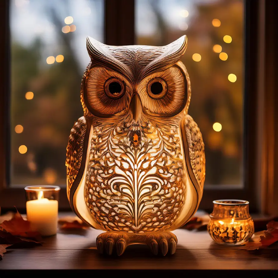 The Mystery and Beauty of Owls: A Visual Journey with Adobe Firefly