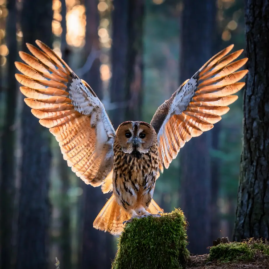 The Mystery and Beauty of Owls: A Visual Journey with Adobe Firefly