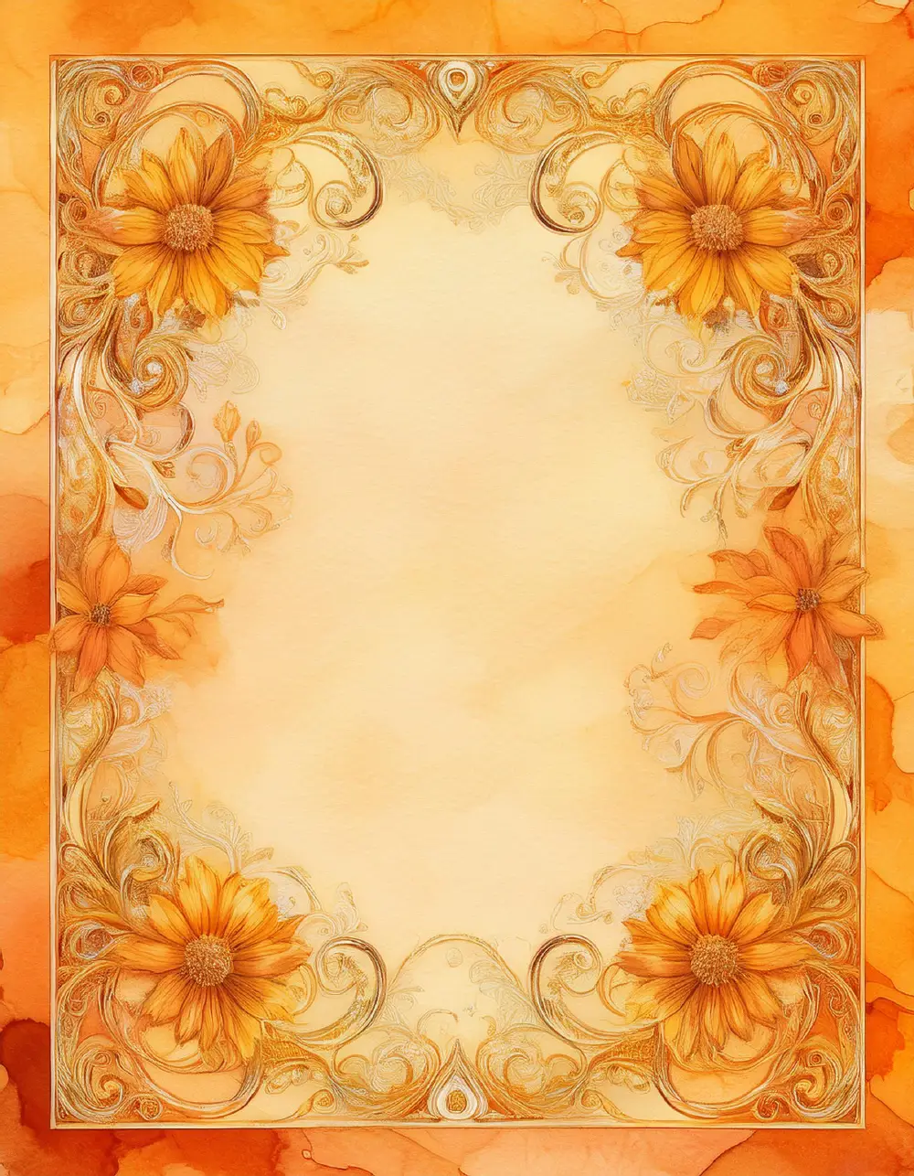 Timeless Blooms: 90 Free Romantic Vintage Floral Paper and Frames Designs