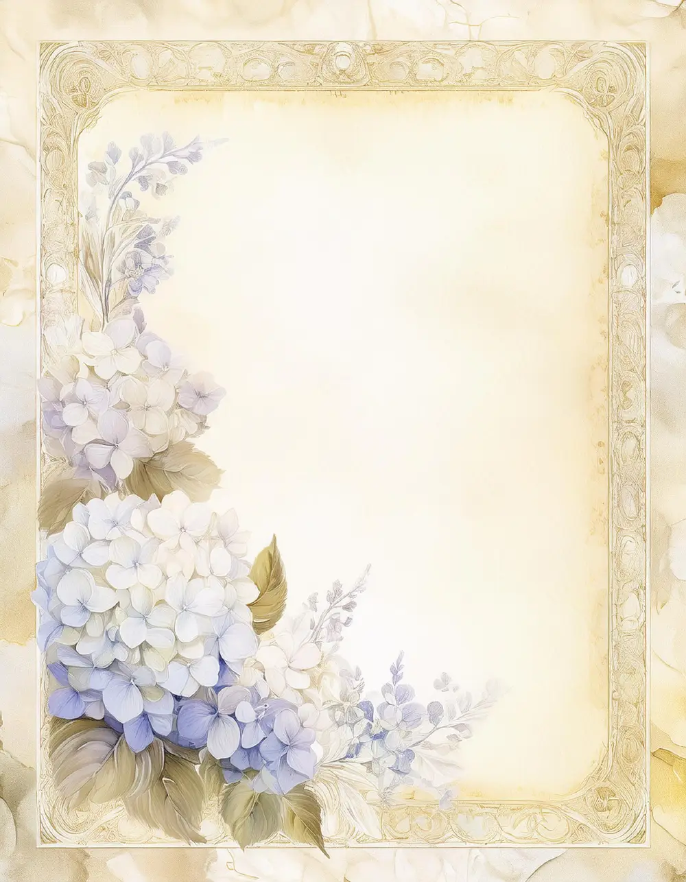 Timeless Blooms: 90 Free Romantic Vintage Floral Paper and Frames Designs