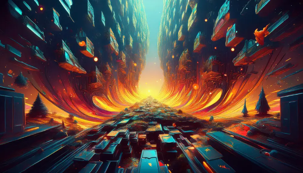 Unfolding Paradoxes: How Adobe Firefly Transforms Abstract Concepts Into Visual Realities