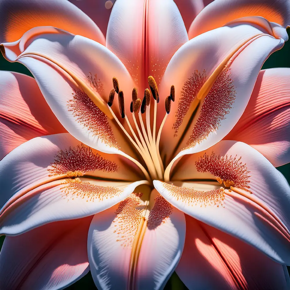 Blooming in Detail: Stunning Macro Flower Visuals Created with Adobe Firefly