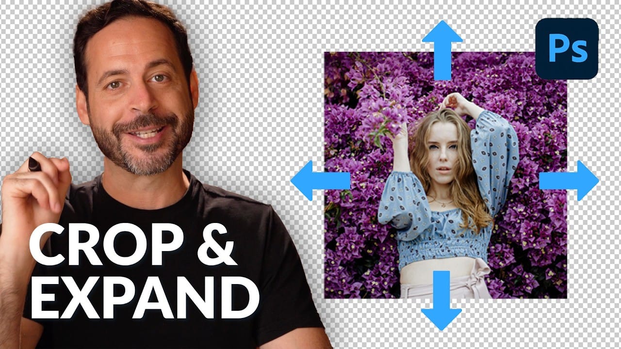 Crop to Any Ratio and Expand with AI in Photoshop