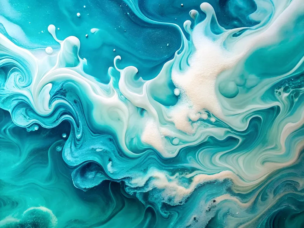 Color Tides: 5 Free Liquid Paint High-Resolution Backgrounds