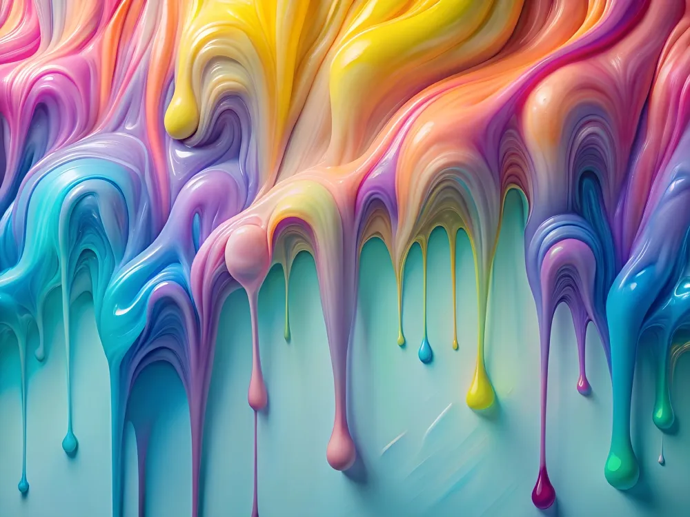 Color Tides: 5 Free Hypercolor Liquid Paint Backgrounds