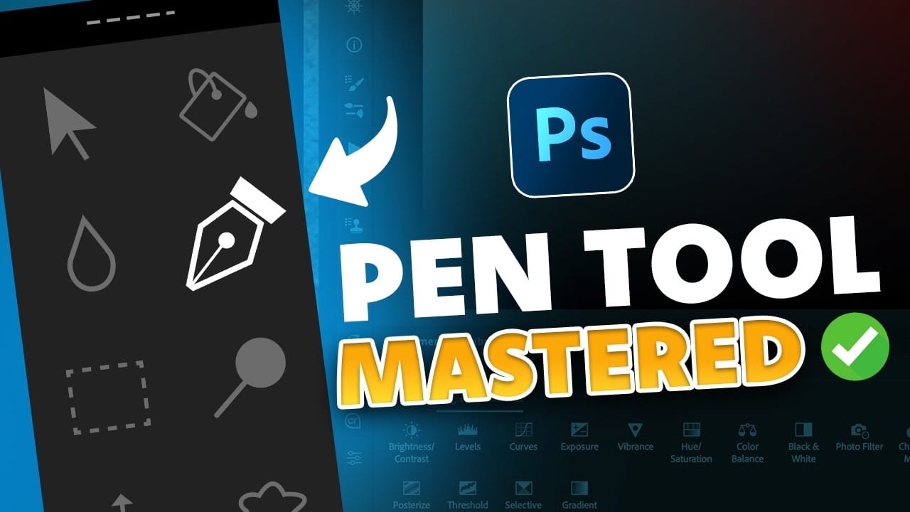 Master Photoshop's Pen Tool in 5 Minutes