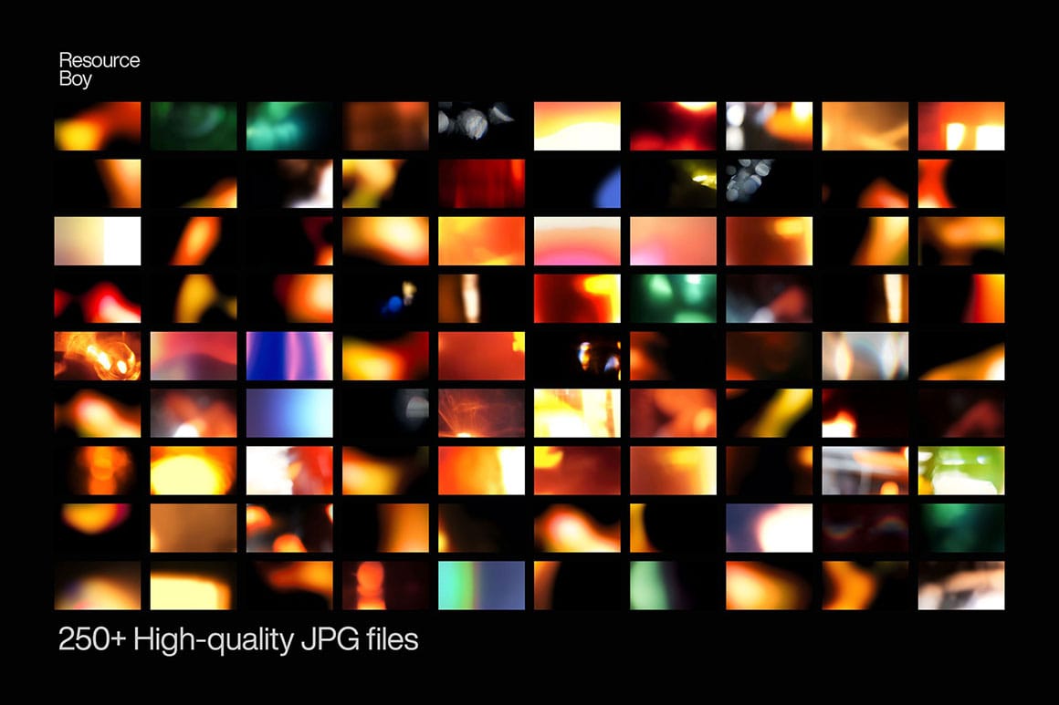 Download 250 Free Versatile Light Leak Overlays