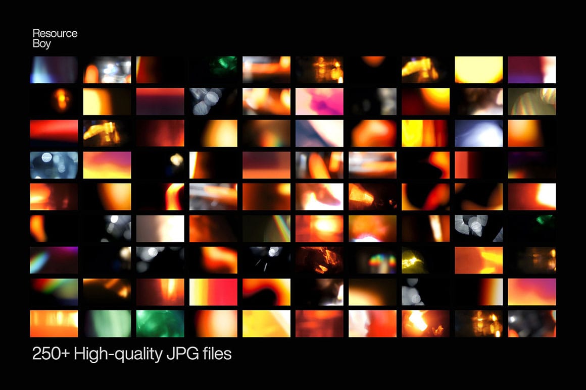 Download 250 Free Versatile Light Leak Overlays