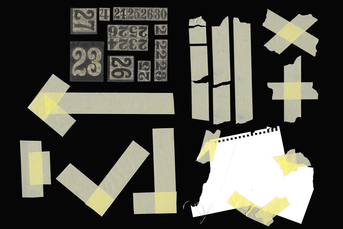 Download Free Gritty Urban & Grunge PNG Shapes – 15 Sets
