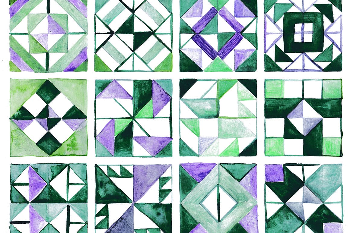 Download Free Versatile Watercolor Artistic Patterns – 30 Sets
