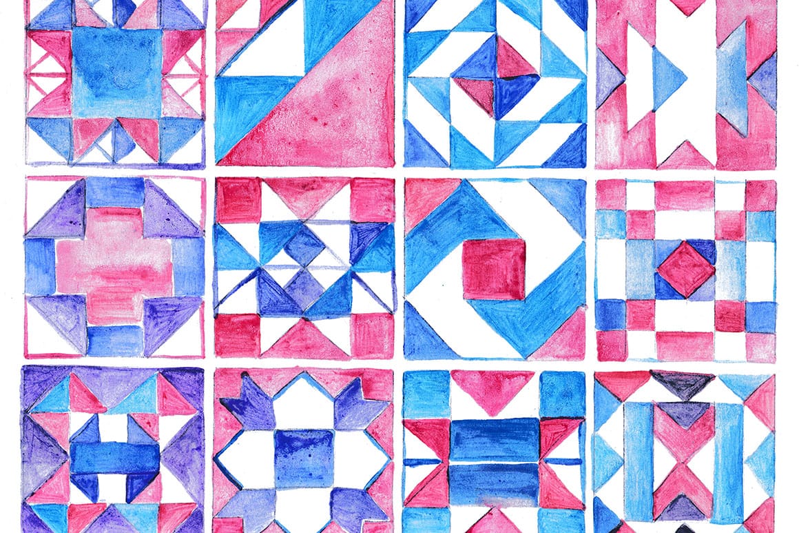Download Free Versatile Watercolor Artistic Patterns – 30 Sets