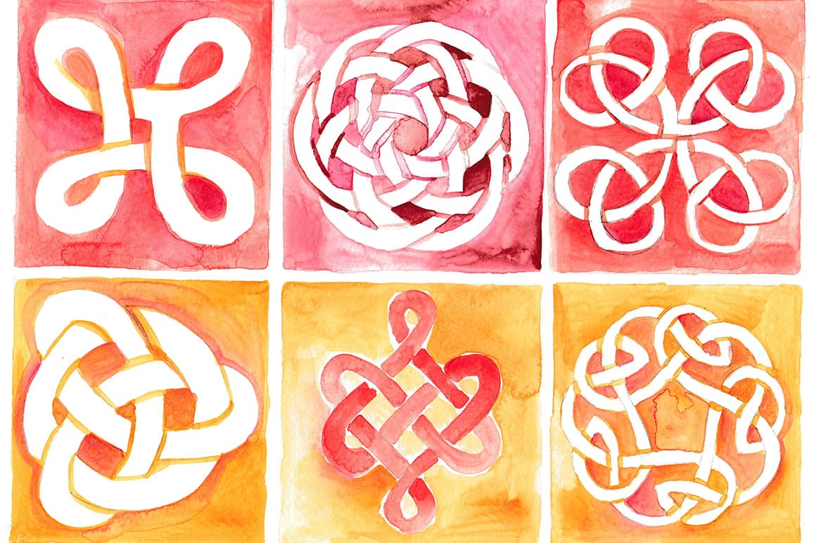 Download Free Versatile Watercolor Artistic Patterns – 30 Sets