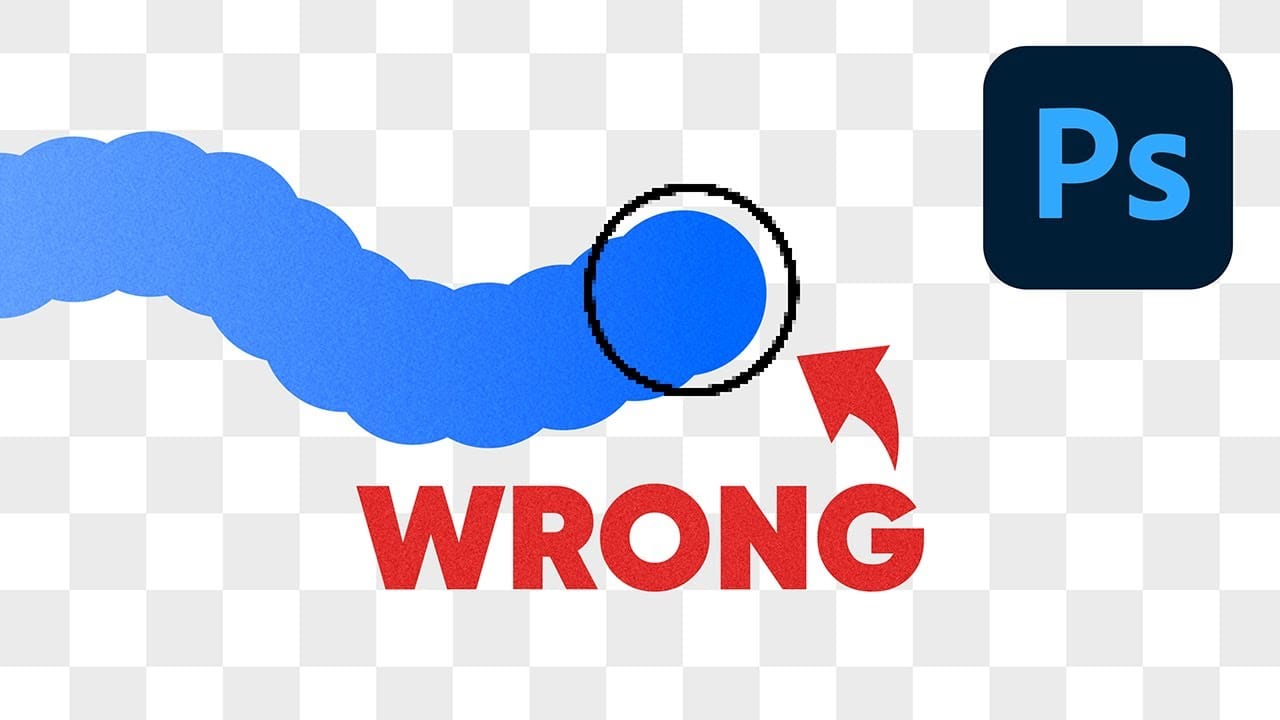 Why Your Photoshop Brush Creates a Caterpillar Effect (And How to Fix It)