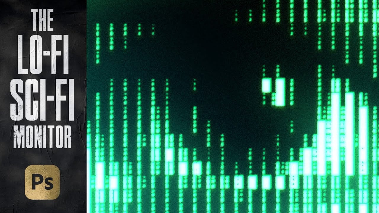 Create an Analog Retro-Futuristic Monitor Effect in Photoshop