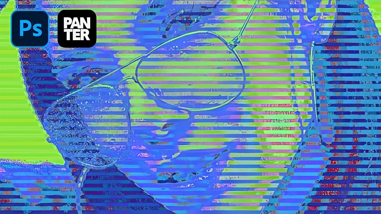 Creating Complex Colorful Gradients Using Halftone Lines and Gradient Maps in Photoshop