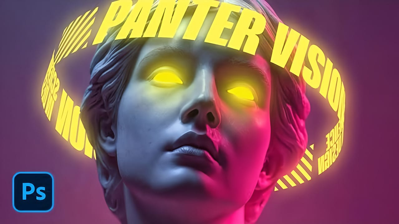 How to Create 3D Cylindrical Text Around a Model in Photoshop