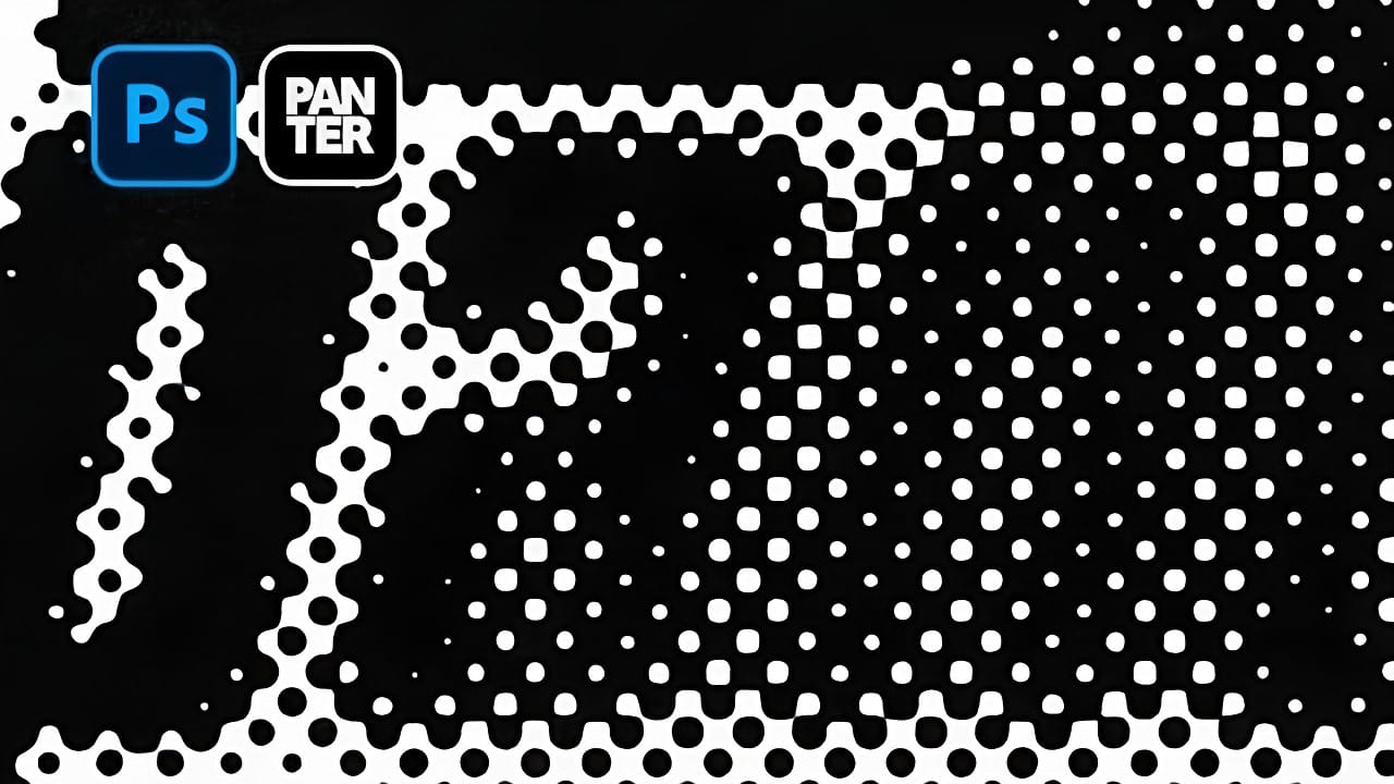 How to Create a Blurry Halftone Text Effect in Photoshop