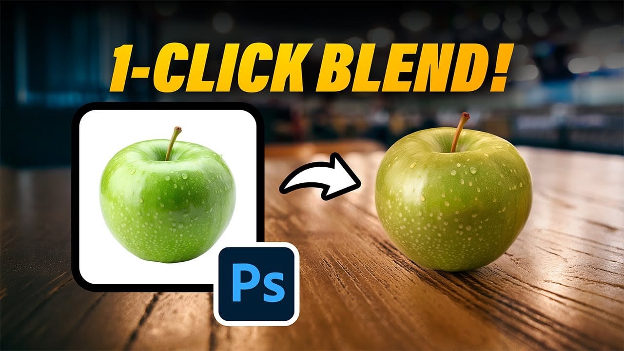 How to Use Photoshop's New Harmonize Feature to Blend Images Automatically
