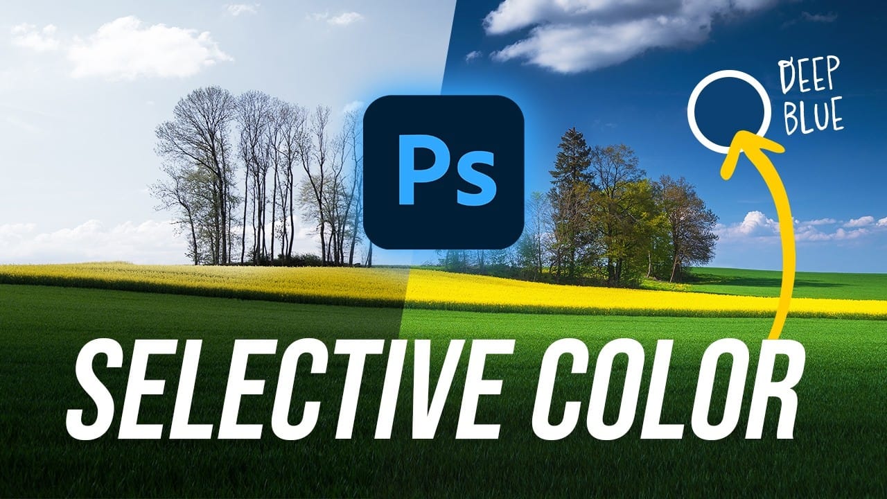 Create Deep Blue Skies Using Photoshop's Selective Color Tool